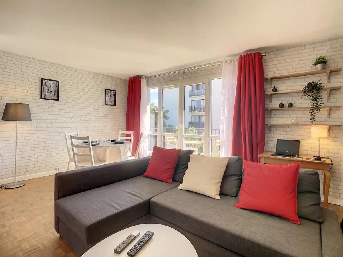 Appartement Chic Proche De Paris, Parking Inclus Saint-Maur-des-Fosses Bagian luar foto